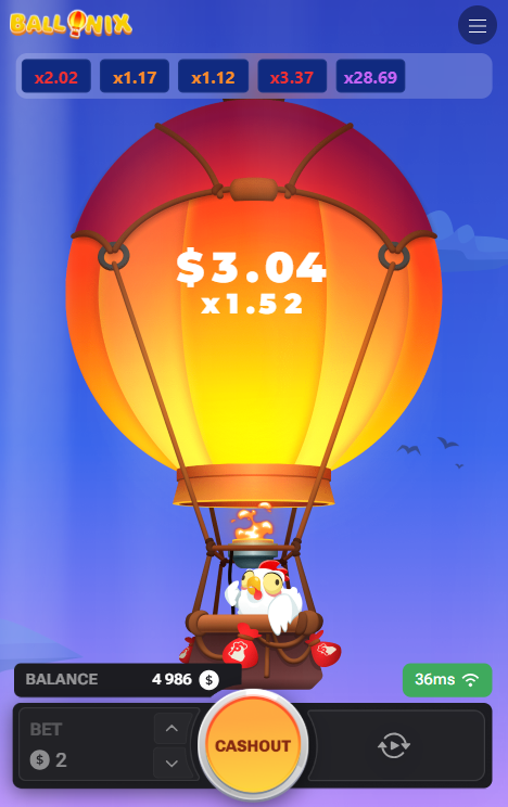 BalloniX gameplay